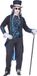 Widmann Blauw Victoriaans vampier kostuum pour hommes - M