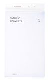 Exacompta - Ref. 96202E - Pakket met 10 blokken Hotel Master - Bestelboek voor restaurants - 50 witte zelfdoorschrijvende vellen in 3 genummerde exemplaren - Verticaal formaat 8 x 15 cm