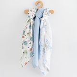 New baby Carero New Baby katoenen hydrofiele luiers 70x80 cm jongen - Babyluier