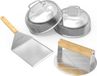 Ensemble de couverts de grill en acier inoxydable sans marque 4 pièces