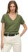 Superdry Studios Slub T-shirt met Borduursel Dames T-shirts