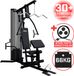 Physionics Krachtstation - Complete Homegym - Met 66 kg Gewichten