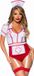 Leg Avenue Nurse Feelgood Kostuum Dames, M (Rood)