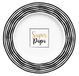 bord Super Papa-bord, gestreept, 21 cm