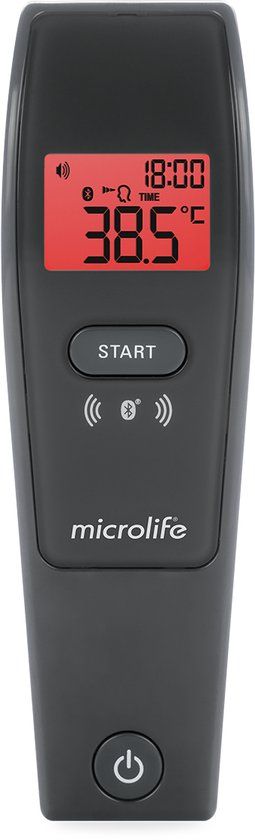 Microlife NC 150 BT - Infrarood Thermometer met Bluetooth - Klinisch Getest - 5 Jaar Garantie