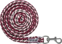Rowaldhausen Halstertouw Plus - Bordeaux/Grijs/Roze - Paard