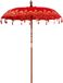 Syfax Balinese Parasol Rood 185 x 185 x 260 cm