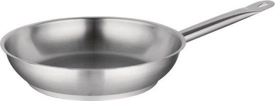 Vogue RVS Koekenpan - 28cm - M926 - Geschikt voor alle warmtebronnen - 2.72 l