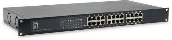 LevelOne GEP-2421W630 24-Port Gigabit PoE Switch