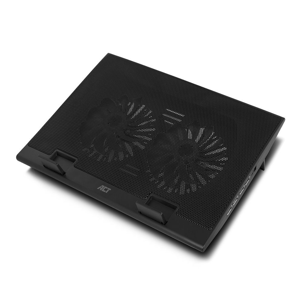 ACT AC8105 Laptop Cooling Pad - 17.3" - 2500 RPM - Black