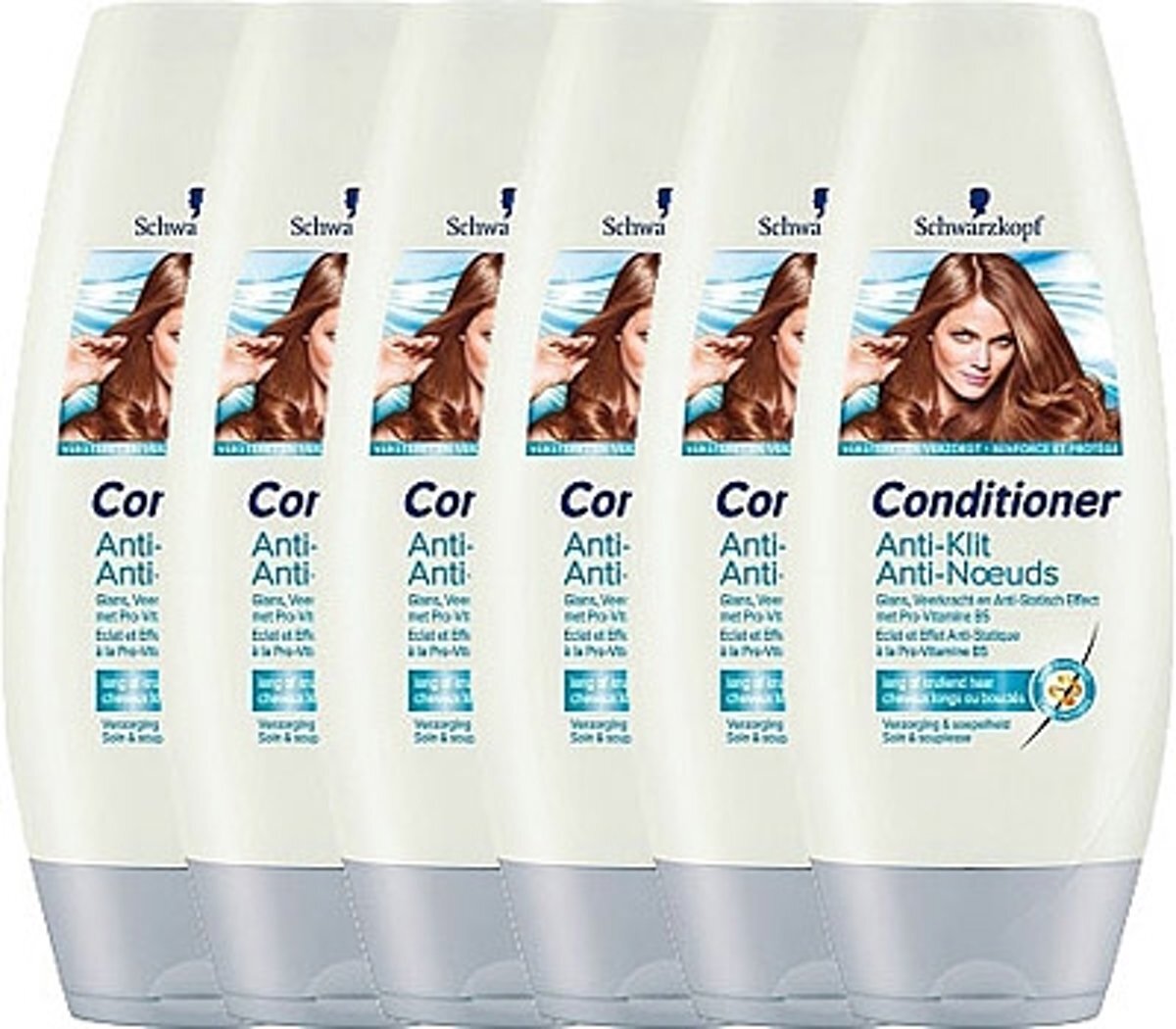 Schwarzkopf Cremespoeling Anti Klit 6 stuks