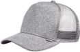 Djinn's HFT Cut & Sew Grey Heather Trucker Cap