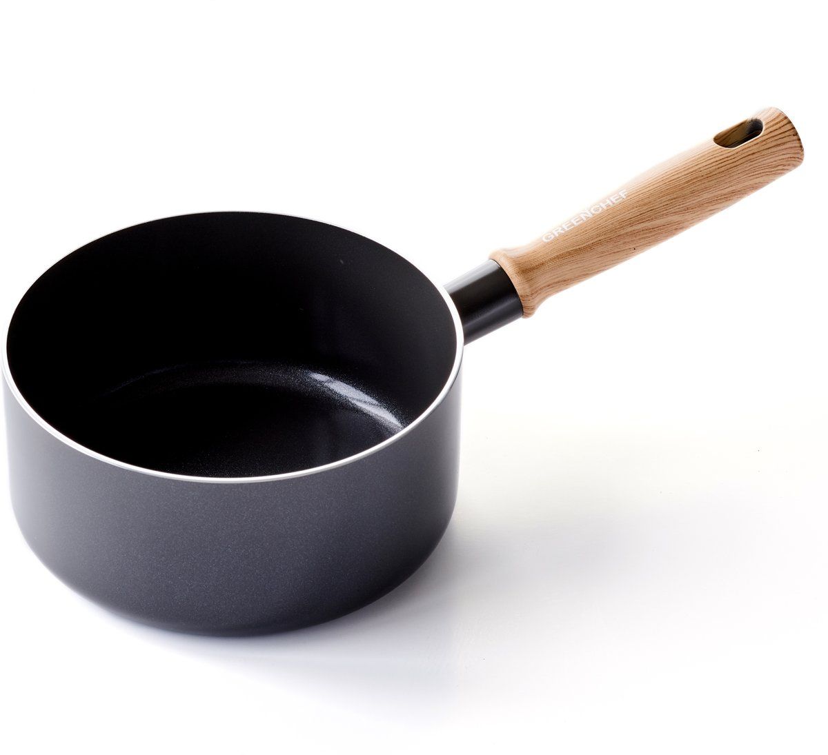 GreenChef Vintage Inductie Steelpan - 18 cm - Zwart