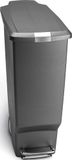 Simplehuman CW 1363 Slimline Afvalemmer, 40L, Grijs
