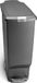 Simplehuman CW 1363 Slimline Afvalemmer, 40L, Grijs