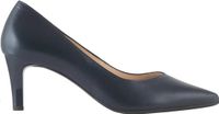 Högl Boulevard 60 dames pump blauw leer blokhak 5-7 cm maat 36