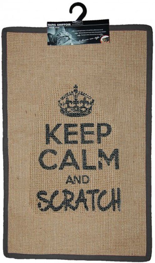 Krabtapijt Keep Calm 60x38cm