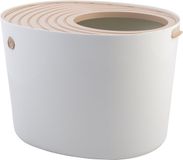 IRIS Top Entry Kattenbak PUNT-530 - Kunststof - Wit/Beige - Met schepje