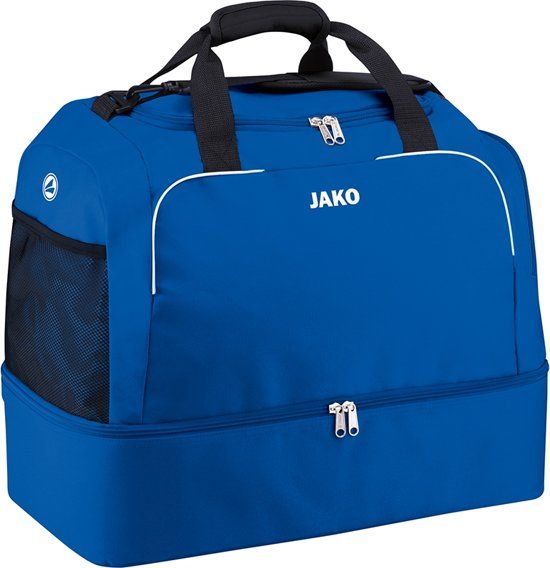 JAKO Sportsbag Classico Senior - One Size - Black, White, Blue