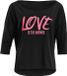 Winshape Shirt met ¾-mouwen Ultra Light met glitter opdruk MCS001