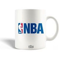 Keramische mok maniacase, NBA Sports League Blauw Logo