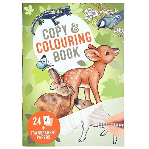 Depesche Wildlife - Overtrekboek - 24 Bosbewoners Motieven