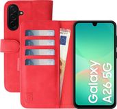 Rosso Element Wallet Book Case voor Samsung Galaxy A26 - Rood