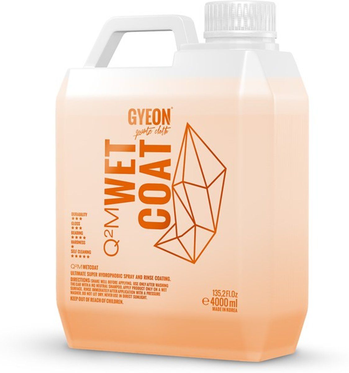 Gyeon QÂ²M Wetcoat - 4000ml