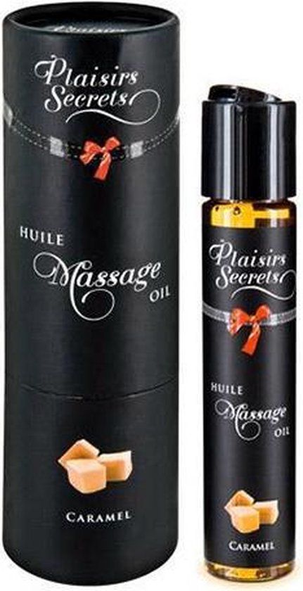 Plaisirs Secrets Massage Olie - Karamel - 59 ml