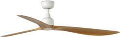 Faro Barcelona Outwood L plafondventilator wit/eikenhout 150 cm