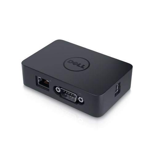 DELL LD17 laptop dock & poortreplicator Bedraad USB 3.2 Gen 1 (3.1 Gen 1) Type-C Zwart