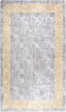 vidaXL Vloerkleed wasbaar 120x180 cm grijs