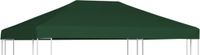 vidaXL Prieeldak 310 g/m² 4x3 m groen