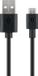 Goobay 38659 USB-kabel USB 2.0 0,5 m USB A Micro-USB B Zwart