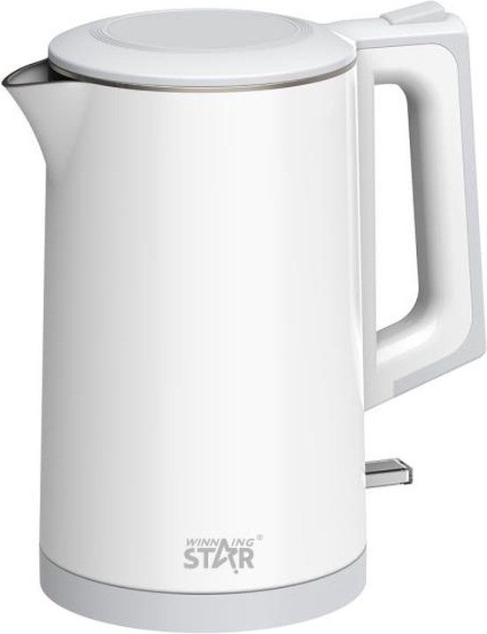 Winning Star Waterkoker 1.8 Liter 1500W - Wit