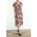 French Connection Elyse Robe d'été à manches courtes Crème Multi