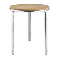 Bolero tafel 60cm rond essen/aluminium poten