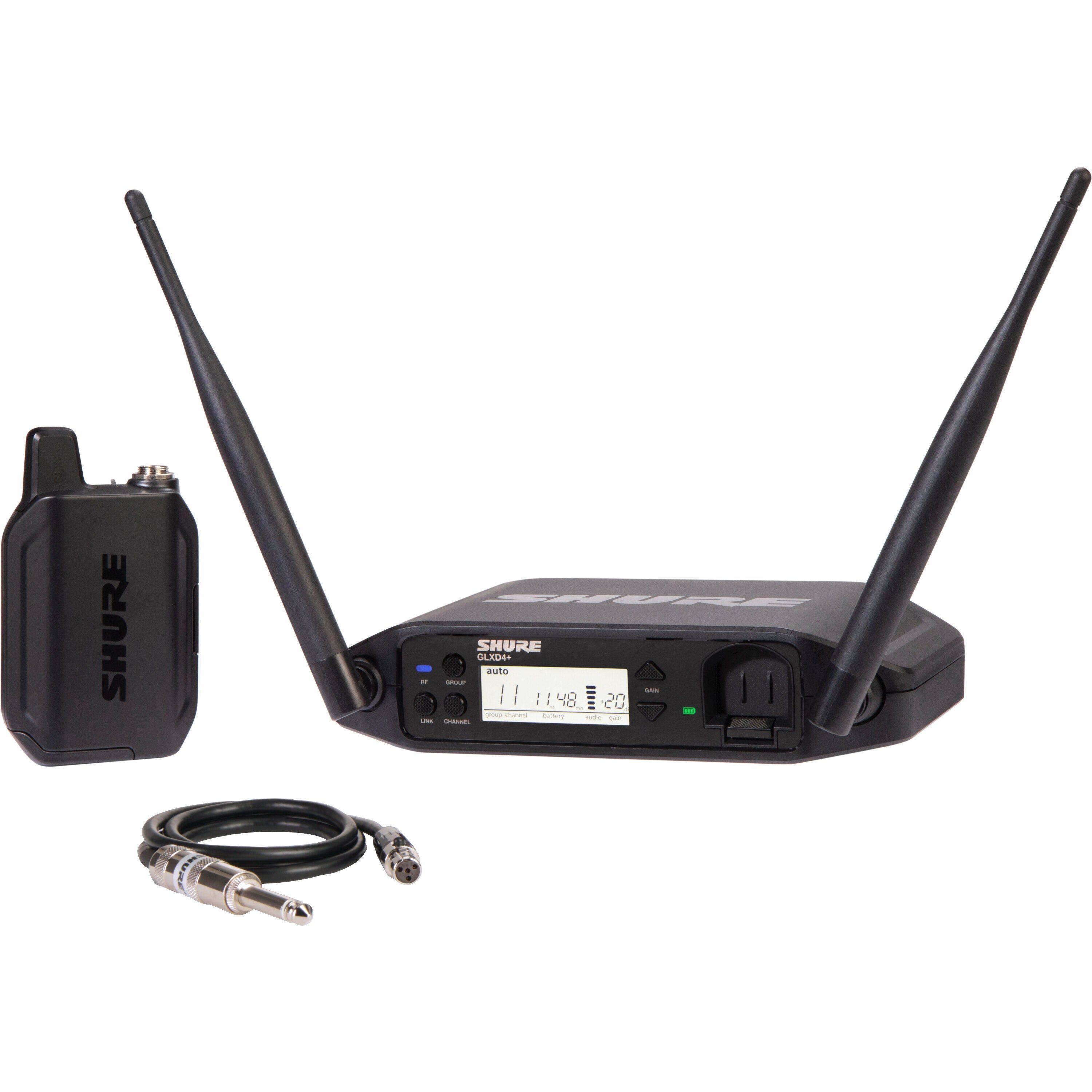 Shure GLXD14+ - Draadloos gitaarsysteem - Digitaal