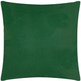 Riva Home Buitenkussen Effen Polyester Flessen Groen 55x55 cm