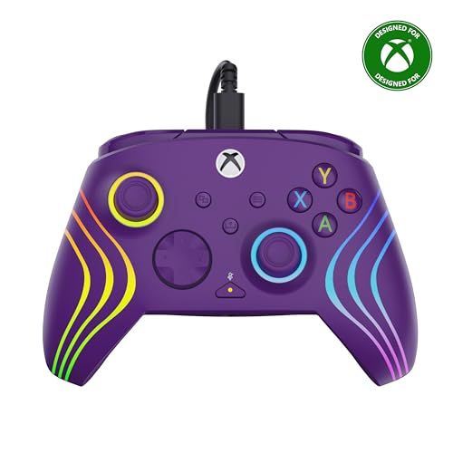 Turtle Beach Afterglow Wave Paars Bekabelde RGB-Gamingcontroller