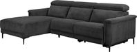 Notio Living Lund 3-Zitsbank met Elektrische Relaxfunctie - Antraciet