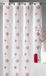 HomeMaison HM69806934 gordijn, geweven, rond, polyester, 140 x 240 cm, ivoorkleurig
