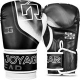 Joya Gear Evolution Bokshandschoenen - Zwart/Wit - 14 oz