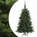 vidaXL Kunstkerstboom met kerstbal 120 cm 150 LED's Warmwit
