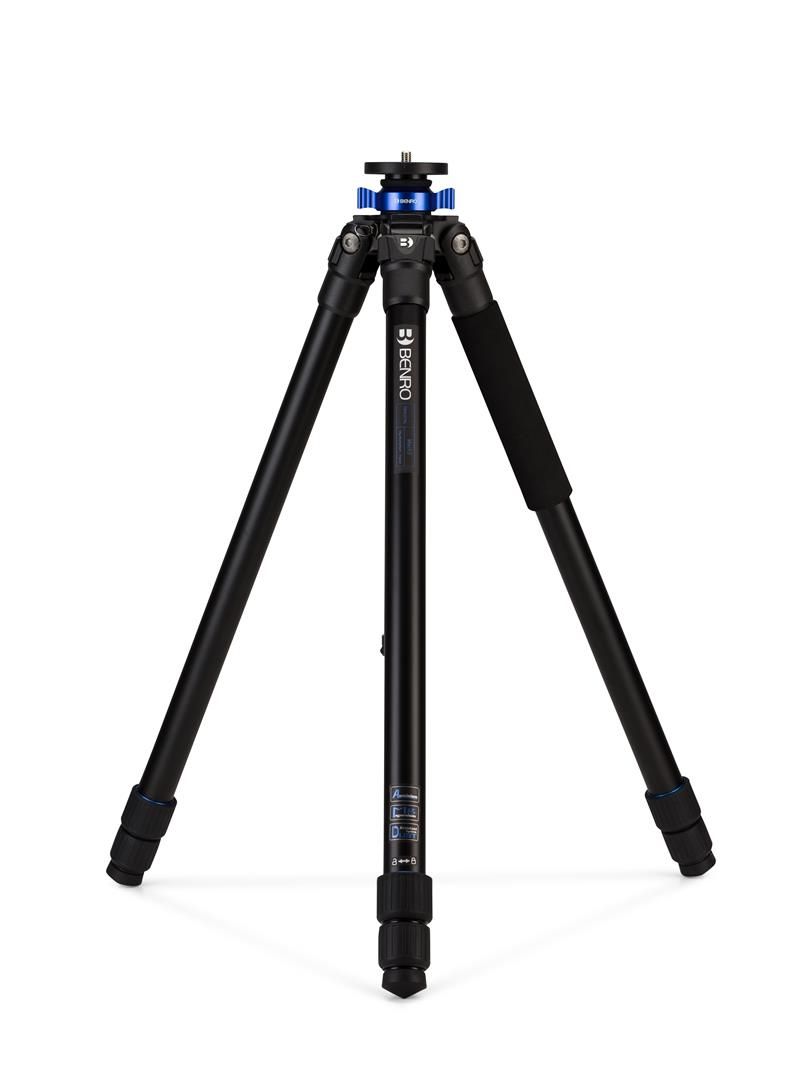 Benro Mach3 Tripod - Aluminium - Zwart - 179cm Max. Hoogte - 16kg Draagvermogen
