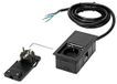 Kopp 939662016 ASA inbouwstopcontact, mat-zwart