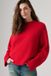Levi's Frida wollen sweater met ronde hals - Women's - L - Rood / True Red Wool