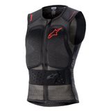 Alpinestars Nucleon Flex Pro Protectievest Transparant Smoke Rood Zwart - Jas