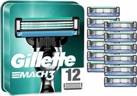 Gillette Mach3 Scheermesjes - 12 stuks