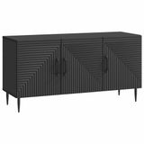 vidaXL TV-kast Zwart 99 x 34,5 x 50 cm Bewerkt hout